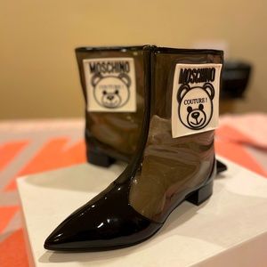 Moschino ankle boots Teddy bear 🧸